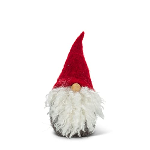Abbott Collection  27-NISSE-101 Medium Gnome, Red/Grey