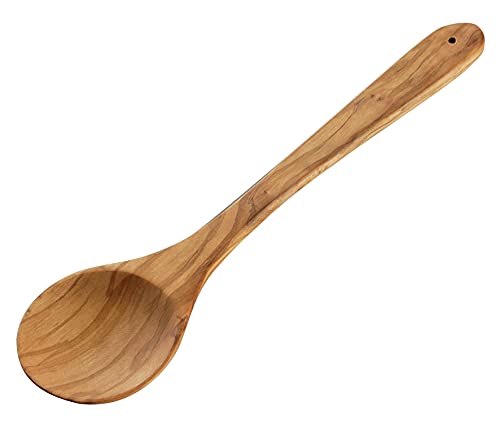 Frieling Cilio Olive Wood Soup Spoon, 12-Inch