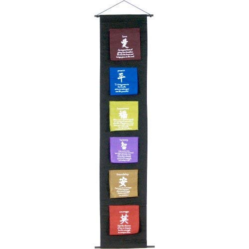 Kheops International Cotton Flaps Banner Six Wishes