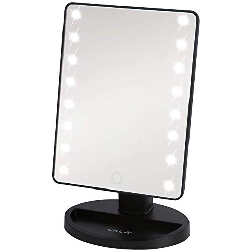 Cala Led vanity black mirror