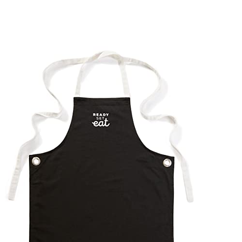 Giftcraft 093843 Ready Set Eat Apron, 34-inch Width, Cotton