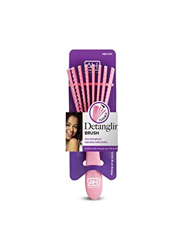 Absolute New York Detangling Brush (Pink)