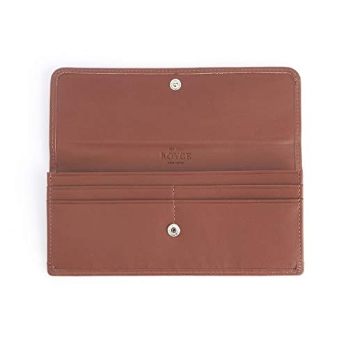 Royce Leather RFID Blocking Clutch Wallet - Tan