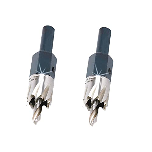 McJ Tools HSSM2 Hole Cutters for Professionals by Professionals (2pack 3/4")