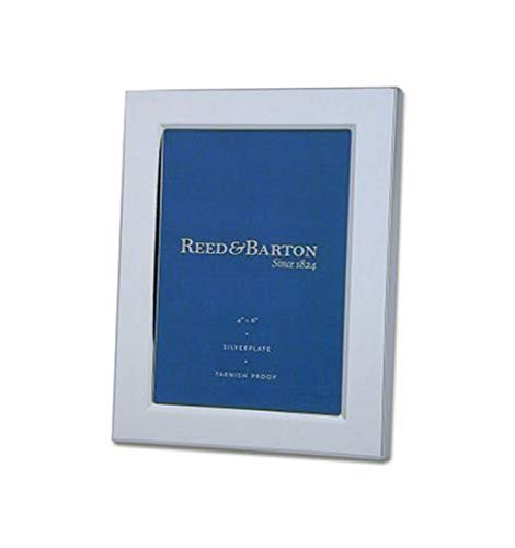 Reed & Barton Classic Channel 4-by-6-Inch Silver-Plated Picture Frame