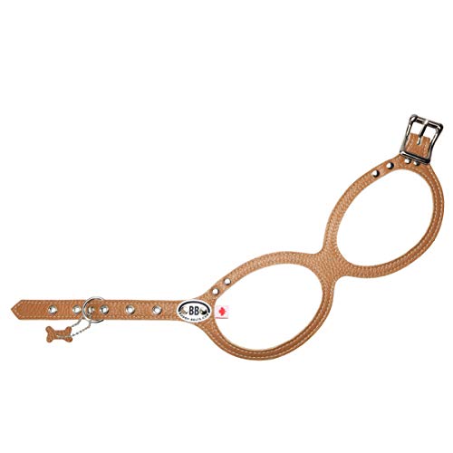 Buddy Belts Harness Pebble Grain Caramel - Premium Edition (2.5)