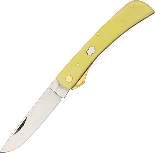 Blue Ridge Knives Rough Ryder Work Knife Yellow Synthetic