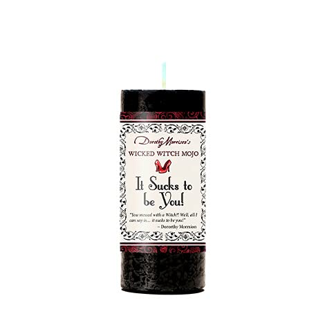 Coventry Creations Wicked Witch Mojo "It Sucks To Be You" Candle by Dorothy Morrison