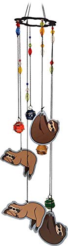 Spoontiques 11989 Sloth Wind Chime, Multicolored