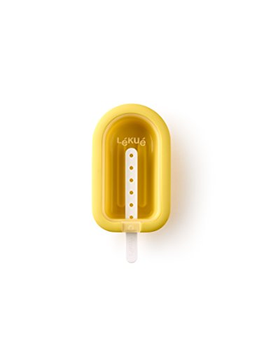 L√©ku√© Stackable Popsicle Mould, One Size, Yellow