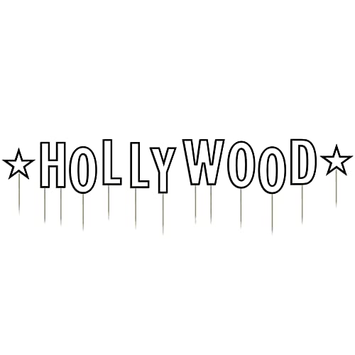 Amscan Yard Glitz & Glam Yd Stakes, Multi Sizes