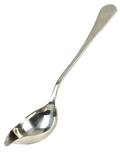 RSVP International Endurance 18/8 Stainless Steel Drizzle Spoon, 9-1/4-inch