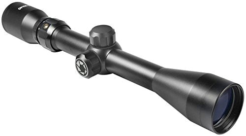 BARSKA CO11492 Colorado Rifle Scope 3-9x40 30/30 Reticle with Rings, Black