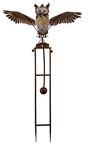 Red Carpet Studios 34384 Flying Owl Balancing Garden Rocker, Large