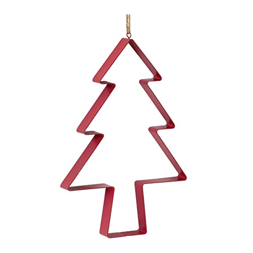 Melrose 86733 Tree Cookie Cutter Ornament, 12-inch Height, Metal