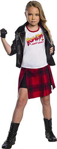 Rubie's Girl's Deluxe Rowdy Ronda Rousey
