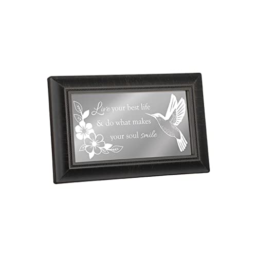 Carson Home Message Bar Framed, 6-inch Length, Small (Life Smile)
