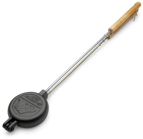 Old Mountain Pre Seasoned 10155 Round Pie Iron, 28 Inch Long