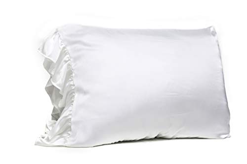 Creative Brands Bella Il Fiore Silky Pillowcase (White)