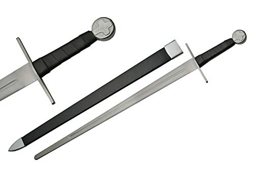 SZCO Supplies Medieval Cross Battle Ready Sword, 40"