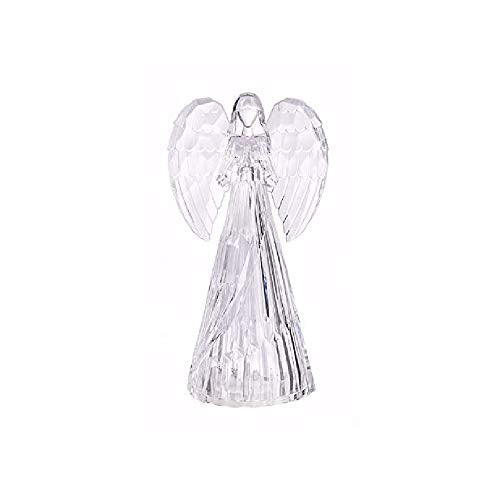 Ganz ACRYX-153 Light Up Angel, 8" H, Clear