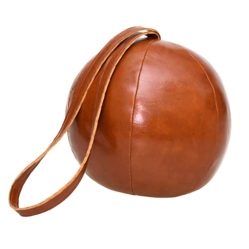 Esschert Fallen Fruits LH271 Faux Leather Door Stop, One Size, Brown