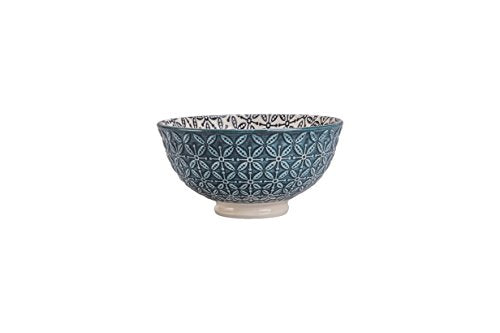 BIA Cordon Bleu 440402+B85S4SIOC Ooh La Porcelain Bowl, Black/White
