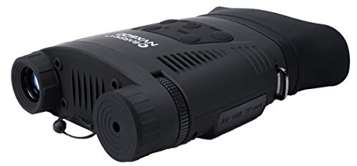 BARSKA BQ13504 Night Vision NVX600 Infrared Illuminator Digital Binoculars, Black, One Size