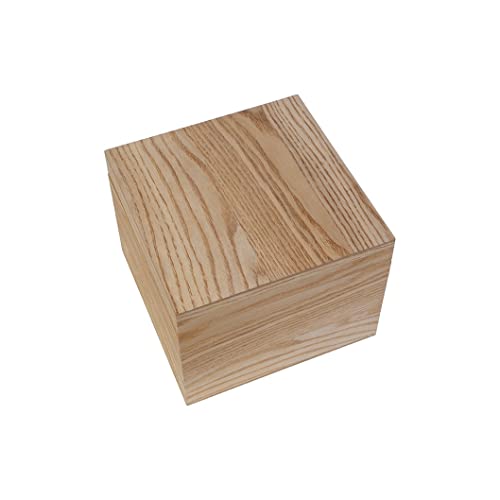 Carson Home 99394 Blank Woodgrain Memory Box, 8-inch Height