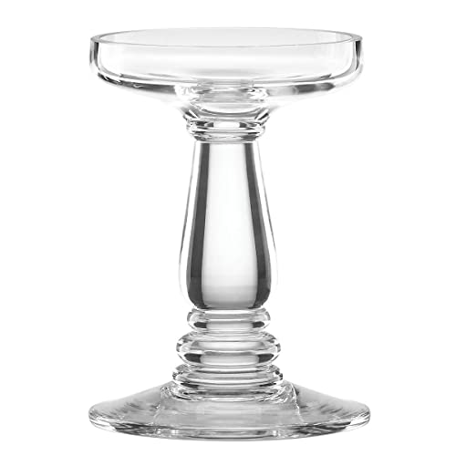 Reed & Barton Weston Large Pillar Holder, 1.25 LB, Clear