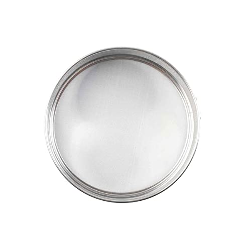 Tablecraft 11057 Round Fine Mesh Sieve Strainer, 6-inch Diameter, Stainless Steel