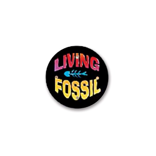 Beistle Living Fossil Flashing Button, 2-1/2-Inch