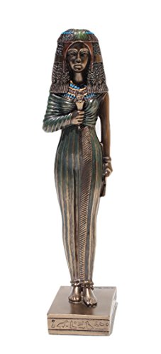 Unicorn Studio 7.88 Inch Egyptian - The Wife of Nakhtmin Cold Cast Bronze Figurine
