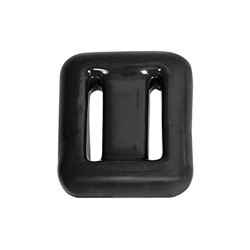 yonsub Engineered Edge Dive Weights for Scuba Diving Weight Belt Black (1lb-4.5lb / 0.5kg-2kg) Coated Lead Diving Weights,Lead Weights Diver (Black, 4.4Pounds)