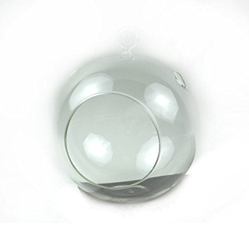 Midwest Design Touch of Nature Hand Blown Hanging Ball Glass, 4.5"