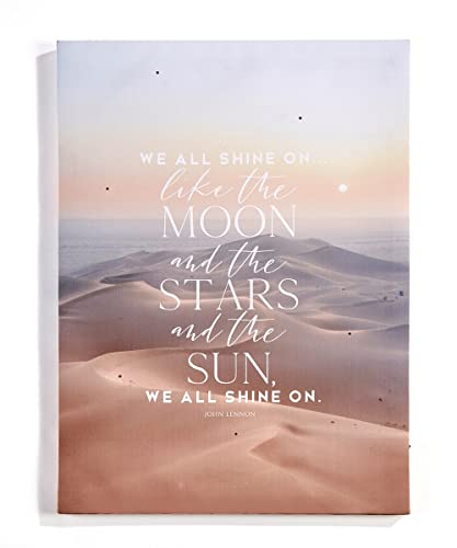 Giftcraft LED Desert Print with Sentiment, 23.6-inch Height