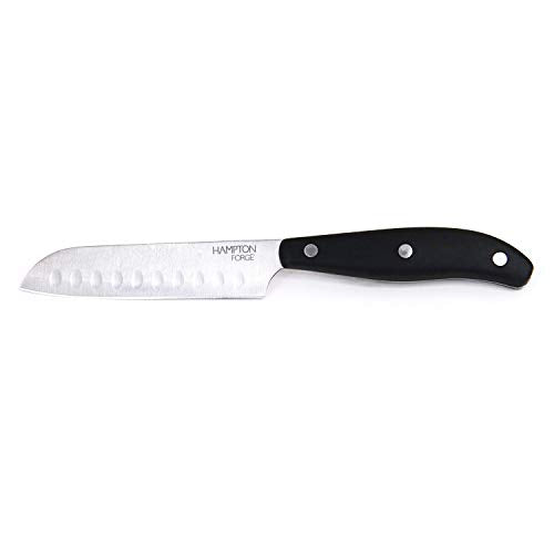 Hampton Forge  Magna  5" Santoku Knife  Black