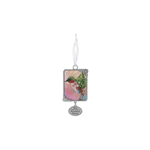 Ganz ER61648 Decorative Hanging Ornament (Mom, Your Love is My Greatest Blessing, 3-inch Height)
