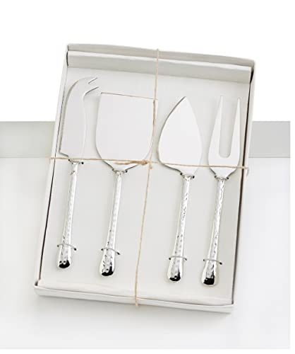 Giftcraft 094544 Cheese Knives, Stainless Steel, Set of 4