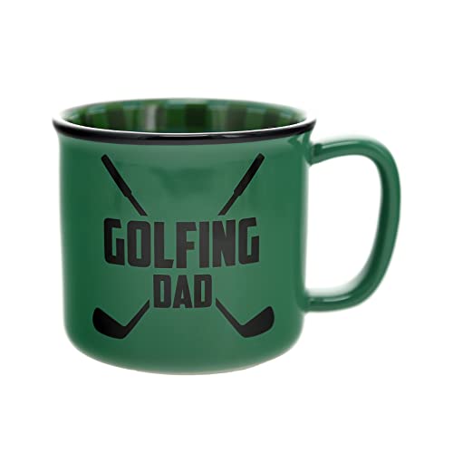 Pavilion - Golfing Dad - 18 oz Coffee Mug Cup For Outdoorsy Sport Golfing Men Father&