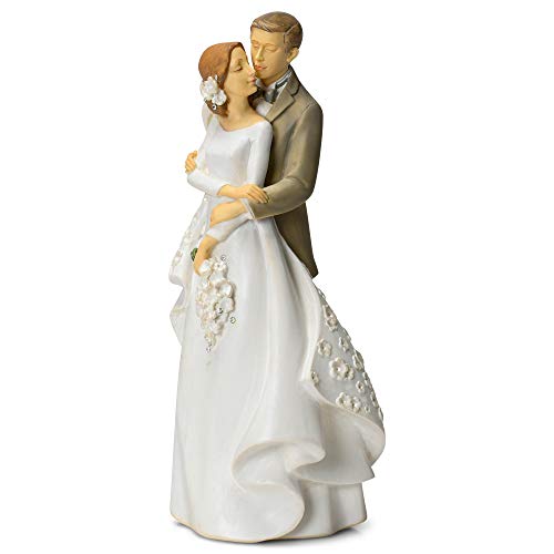 Roman 15658 Love Story Cake Topper, 9.25-inch Height