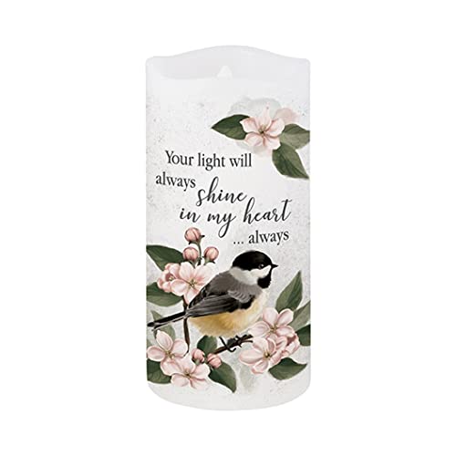 Carson 10786 in My Heart Moving Wick Candle, 6-inch Height