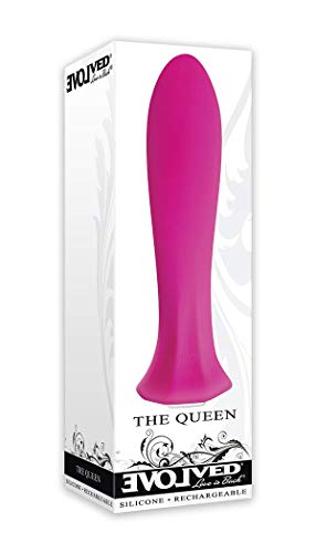 Evolved Novelties The Queen Rechargeable Multi Function Vibrator Adult Toy Waterproof Ultra Powerful Compact Size