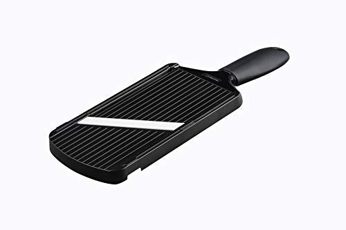 Kyocera CSN-252BK EXP Soft Grip Kitchen Mandoline Slicer, One, Black