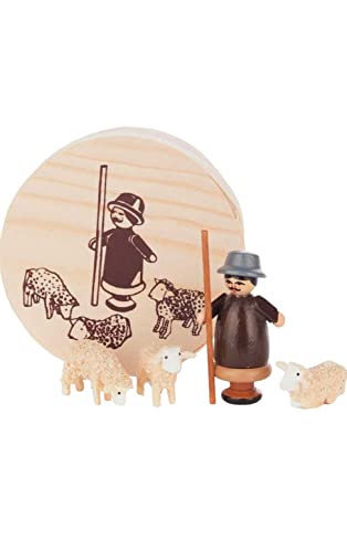 Alexander Taron 070-049 Dregeno Chip Box-Shepherd-1.75" H W x 3.25", Brown
