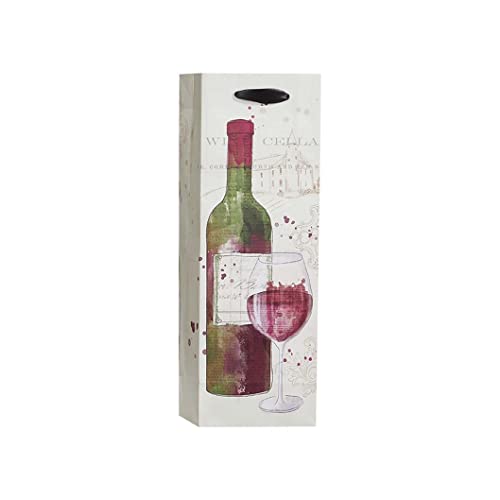 Design Design Wine Bottle Tote Bag (Vintage)
