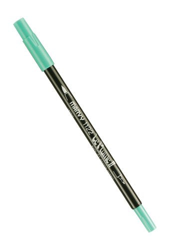 Uchida Marvy Extra Fine Tip Le Plume II Double Ender Marker Pen Art Supplies, Spring Green