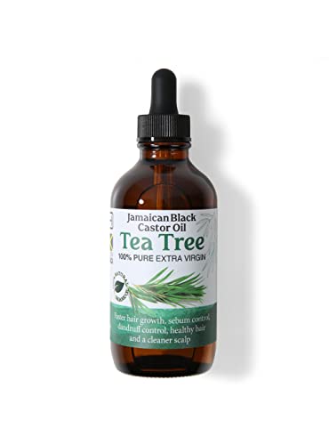 Absolute New York Absolute Hot 100% Tea Tree Natural Jamaican Black Castor Oil
