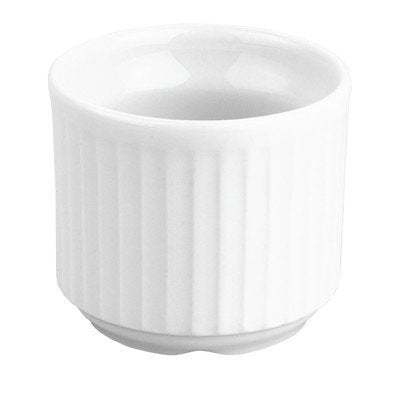 Pillivuyt Plisse Egg Cup, European Style