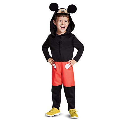 Disguise Disney Baby Mickey Mouse Infant Costume, Red